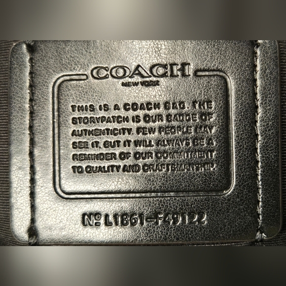 Coach Andi Mini Backpack in Metallic Colorblock Leather - Picture 10 of 10